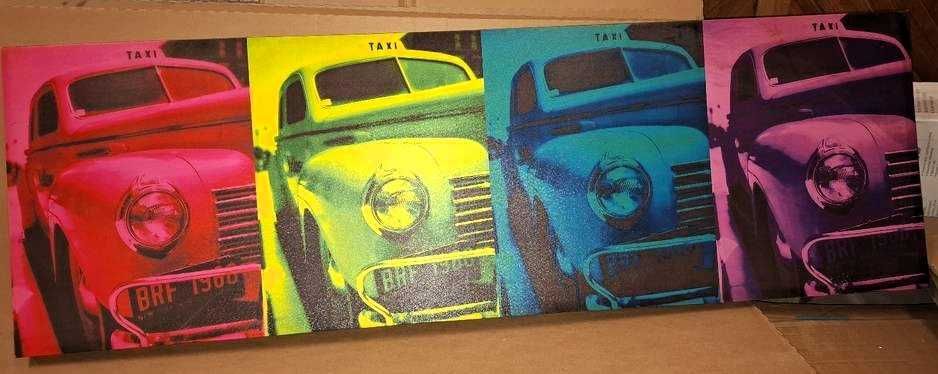 Obraz na ścianę Kolorowy Styl PopArt à la Andy Warhol