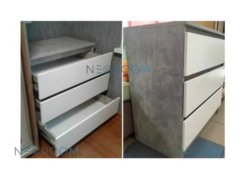 Комоды Индастриал 80 и 100 см шириной на 3 и 4 ящика в наличии.