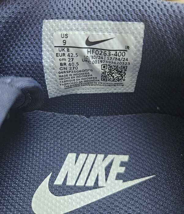 Nike Cortez TXT Midnight Navy (HF0263-400), оригінал