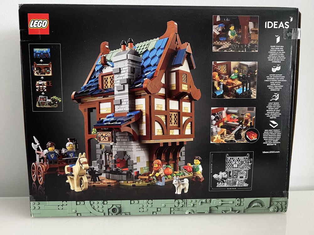 Lego Ideas Średnioweiczna Kuźnia 21325 Nowy