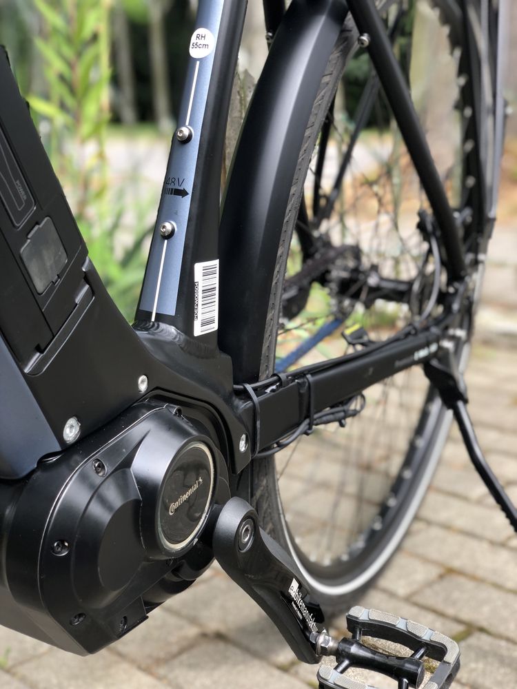 Rower elektryczny EBM okazja pasek automat