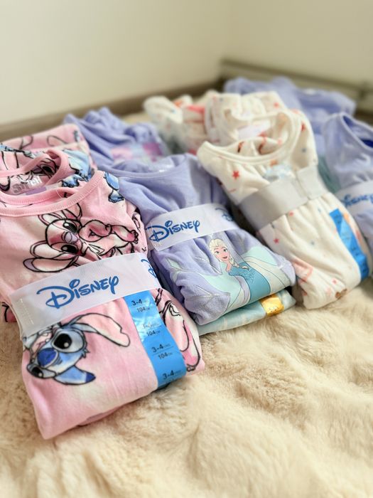 Піжама тепла фліс велюр Стіч Ельза Frozen Primark 104 110 116 122 128