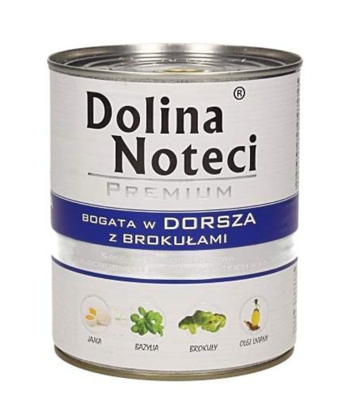 Dolina Noteci Premium bogata w dorsza z brokułami