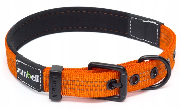 Mocna Regulowana Odblaskowa Obroża Dla Psa - M