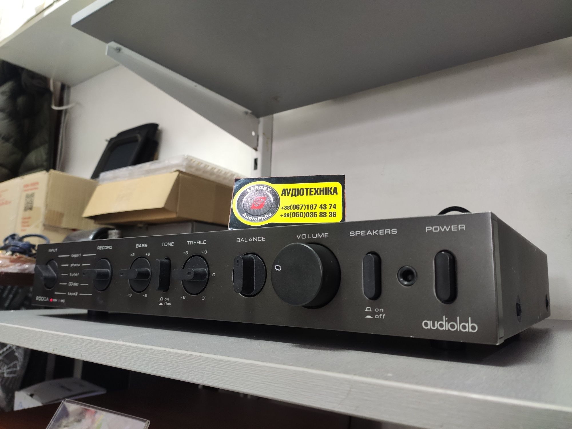 Стерео усилитель Audiolab 8000A. PreOut, MM/MC. Англия