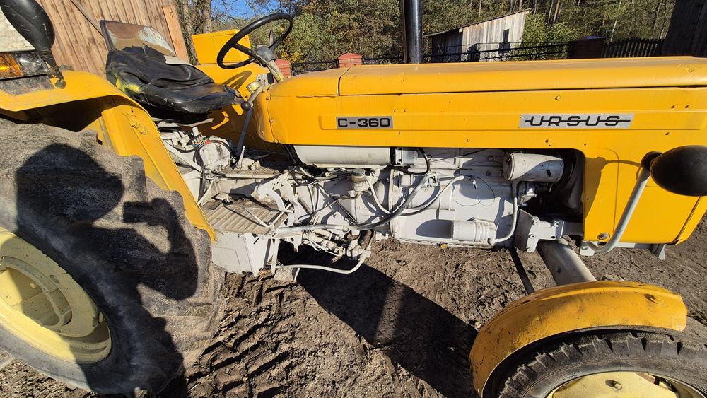 Ursus C-360, w placu od nowości