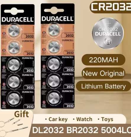 PILHAS CR2032 Duracell (Novas )