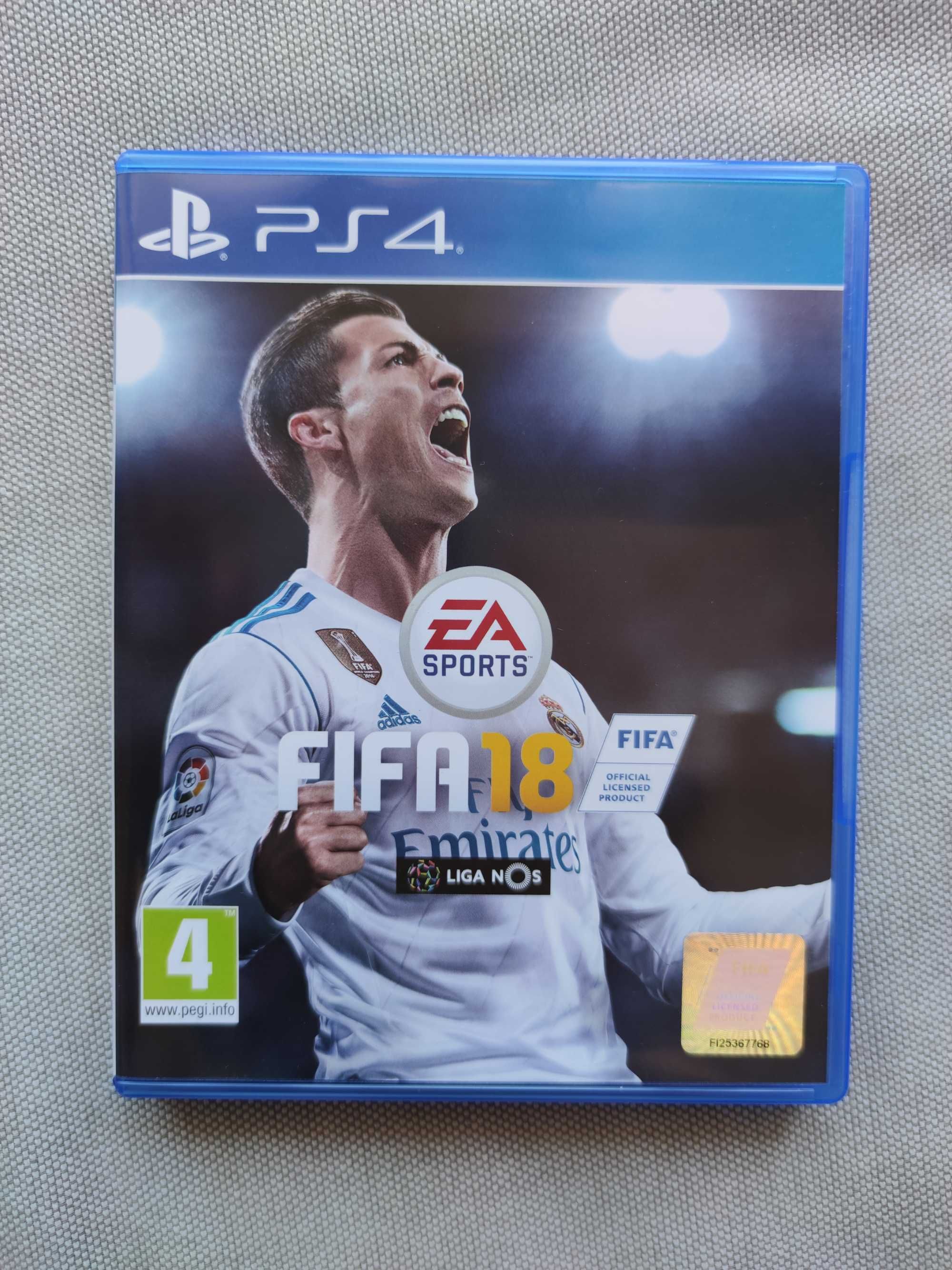 FIFA 18 PS4 jogo na caixa original