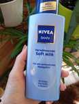 Молочко для тіла від Nivea body для оксамитово-м'якої шкір