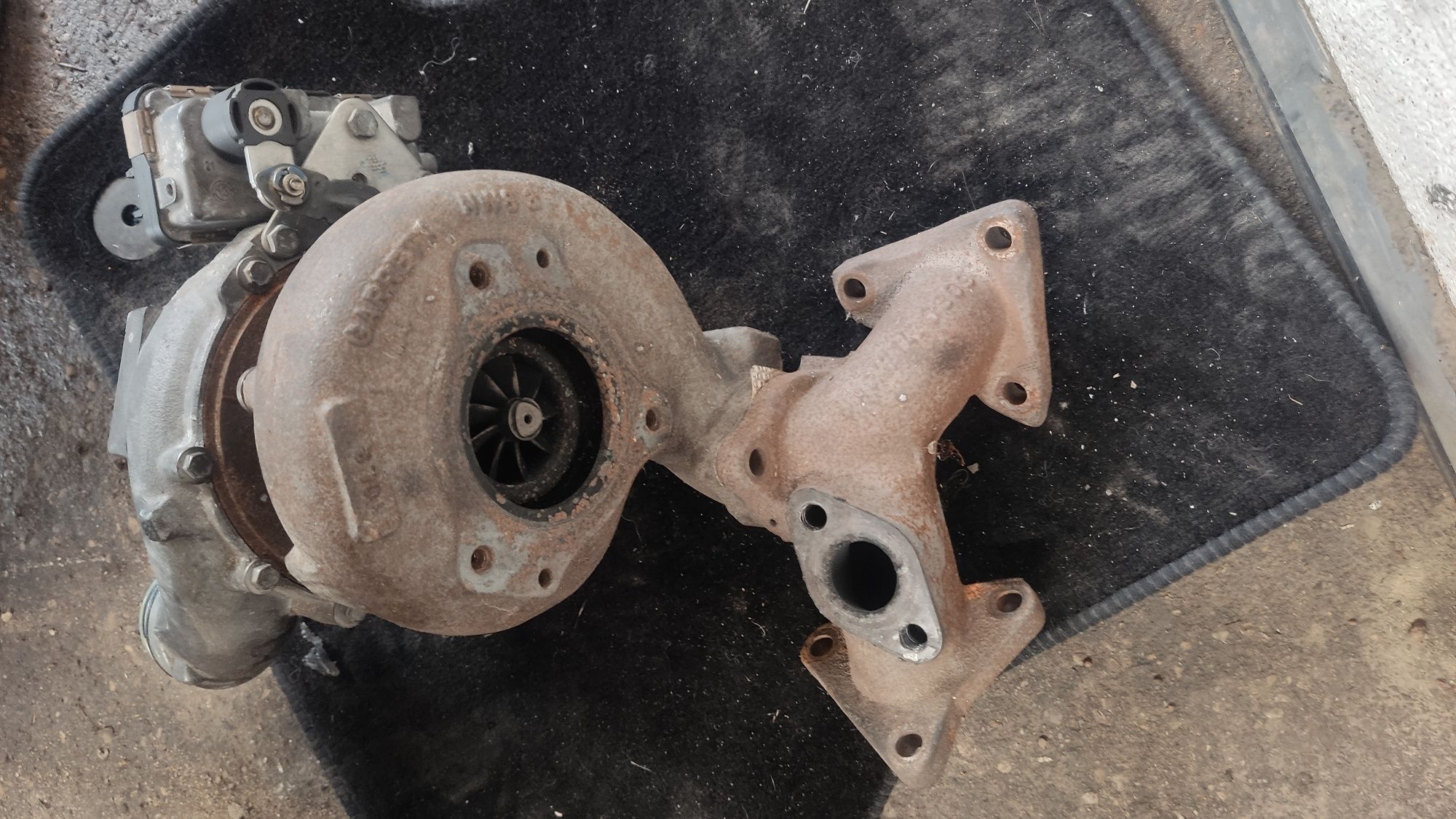 Turbina turbosprężarka turbo Mercedes Benz w164 w211 w221 3.0 CDI v6