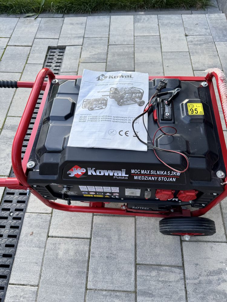 Agregat pradotworczy A7 5,2 kW miedz pradu AVR