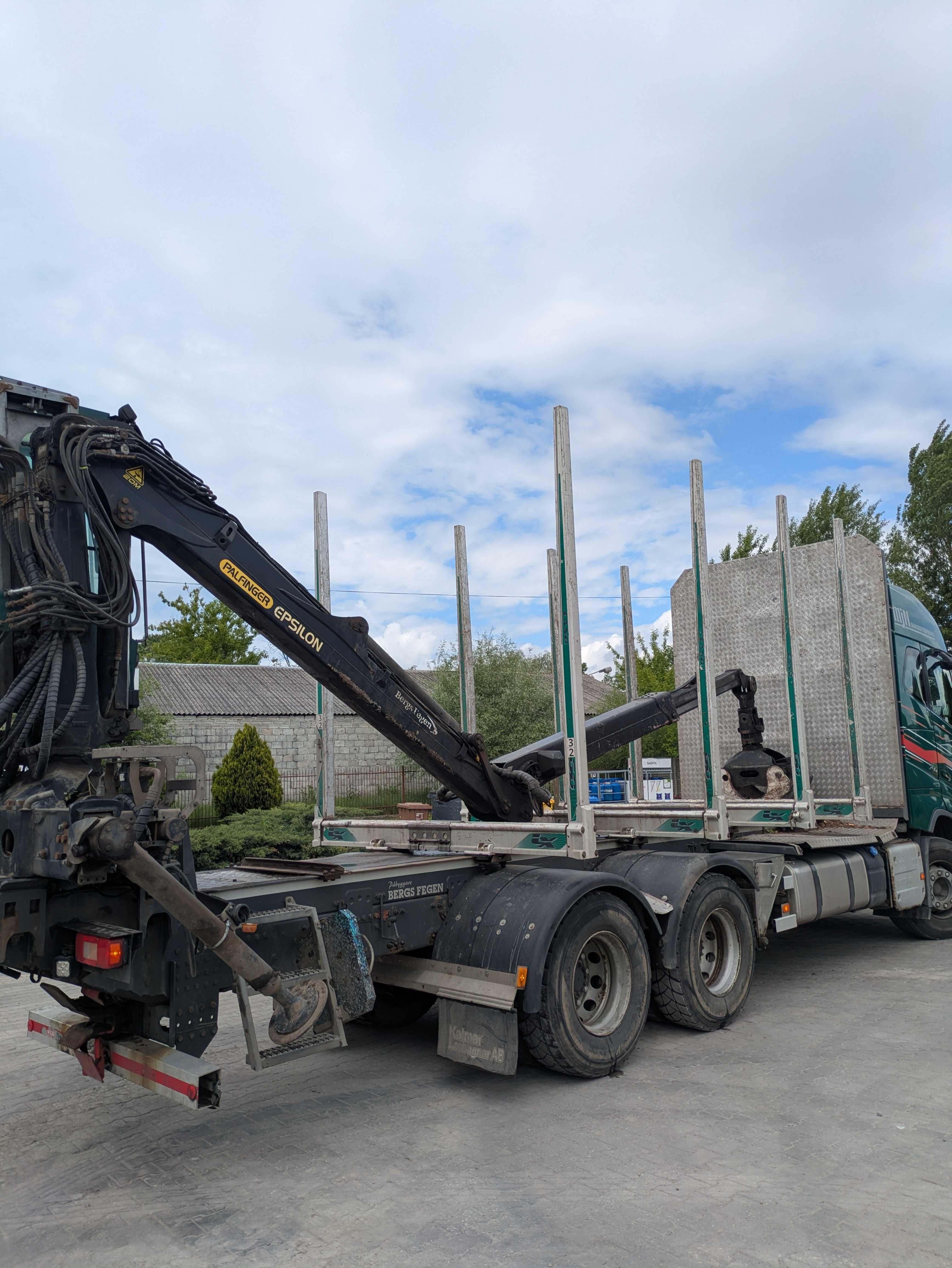 Volvo 6x4, do drewna, do lasu, HDS epsilon 110L