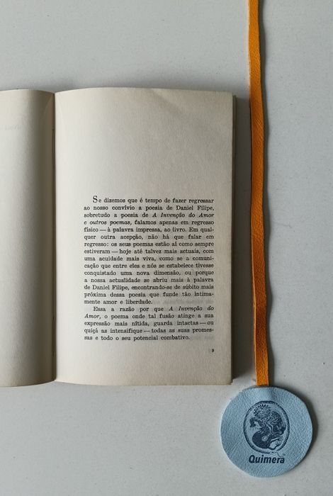 A invenção do amor, e outros poemas