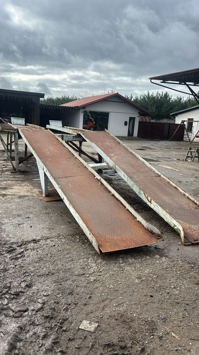 Rampa warsztatowa najazd