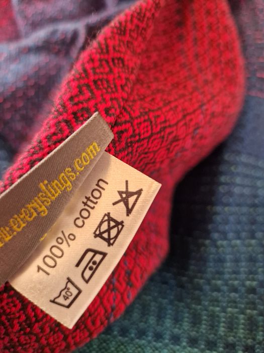 Chusta do noszenia Everyslings 4.8m haft serduszkowy