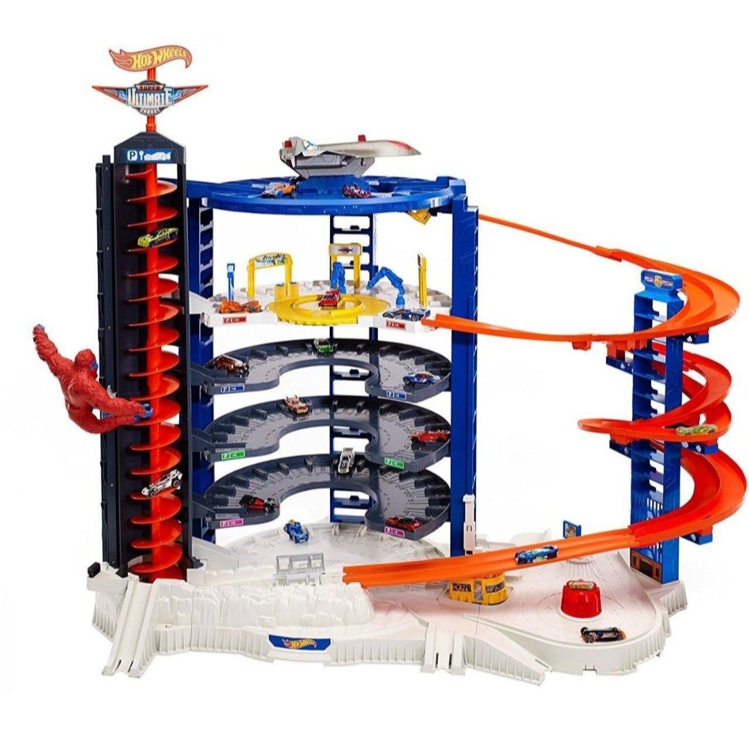 Трек гараж парковка hot wheels