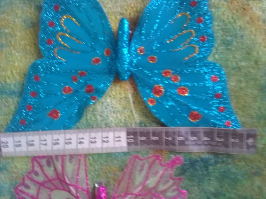 Бабочка-держатель зажим  декор