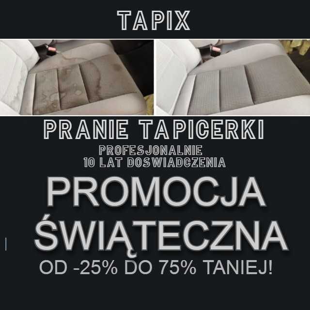 PROMO! od -25% do -75% taniej. Pranie tapicerki meblowej Dojazd gratis