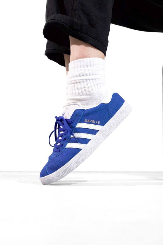 Кросівки Adidas Gazelle Blue | адідас газель (37-45)