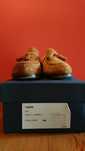 YANKO Tassel Loafers 666 F Suede Cognac -  zamszowe loafersy męskie