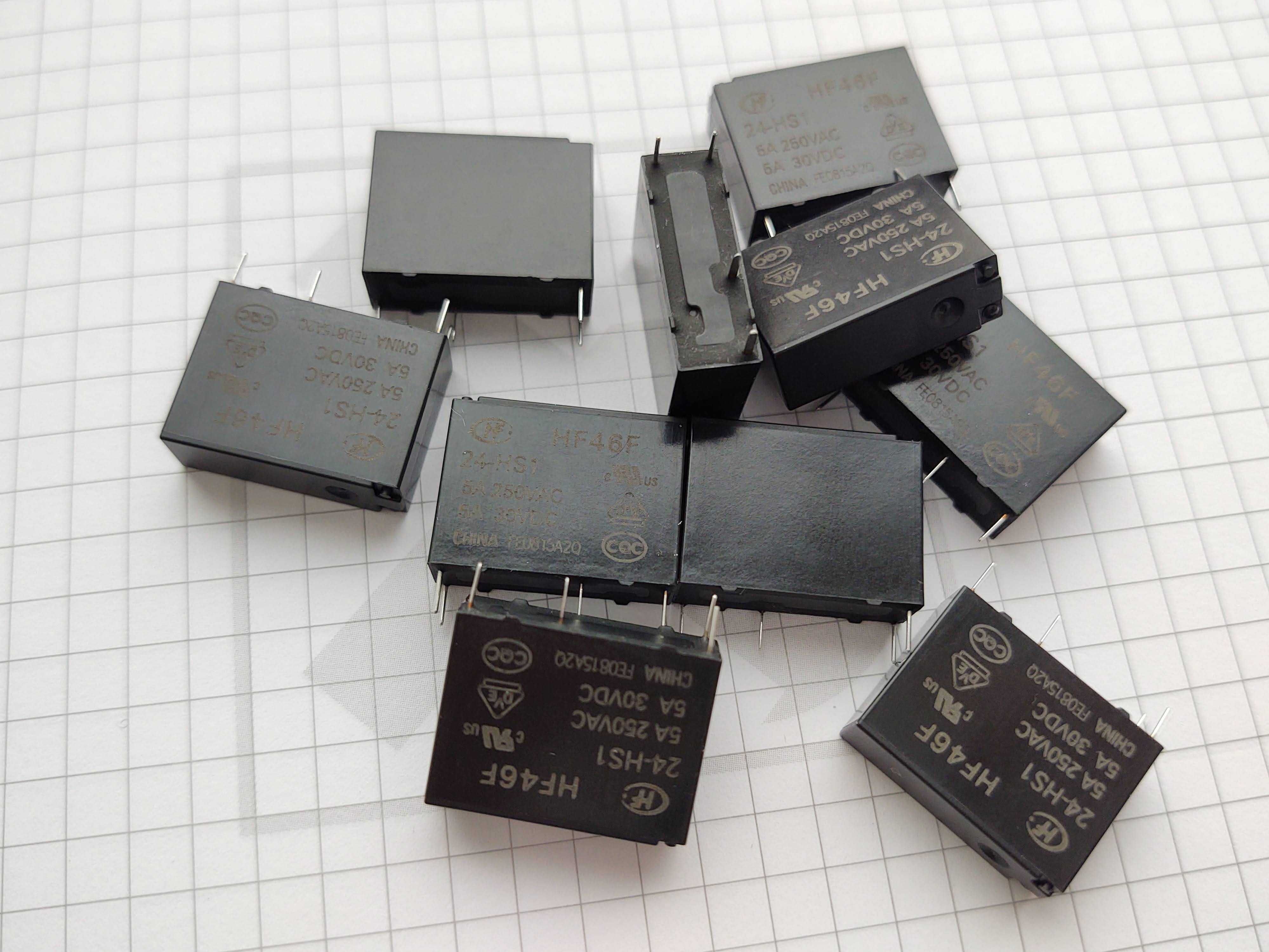 Реле 12V 24V HF46F аналог ALD124 та G5NB-1A-E до газових котлів