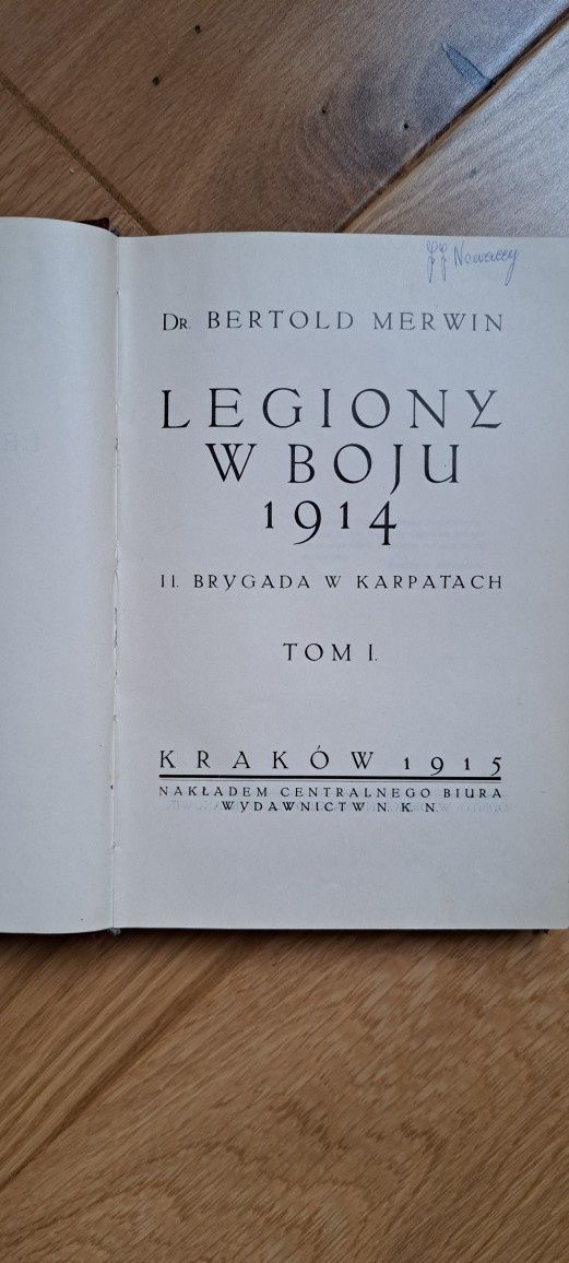 Legiony w Boju 1914r.-1915r.