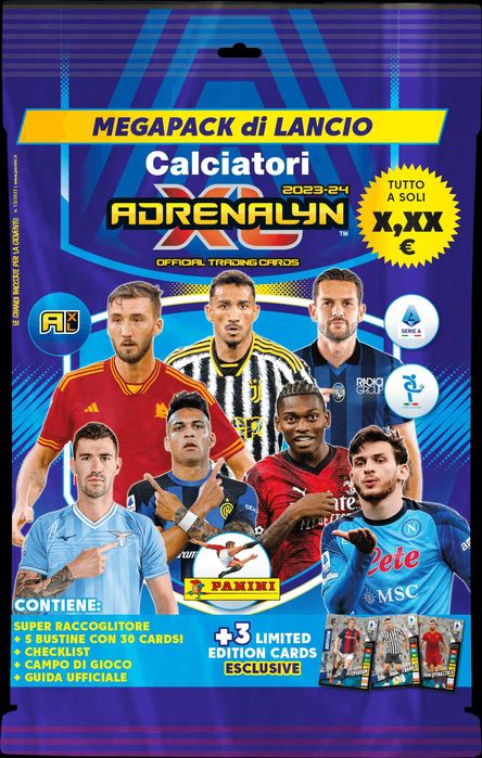Karty Calciatori - pisz braki 0,70zl/szt LIGA WŁOSKA 2023/2024 Panini