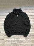 ZARA 1/3 Zip (M) Green зип кофта свитер зеленый 100% хлопок зипка ориг