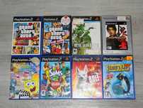Gry PS2 GTA Spongebobs The Sims Disney Bolt Surf's UP Onimusha MGS