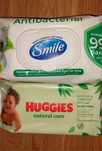 Влажные Салфетки Детские Haggies+ Smile 2шт