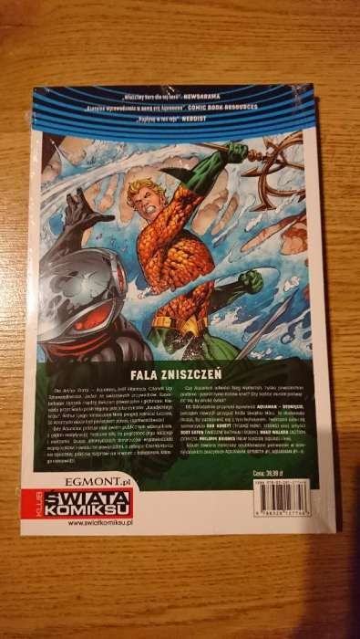 Komiks pt Odrodzenie Aquaman Utonięcie