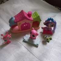 Domek i figurki pet shop hasbro