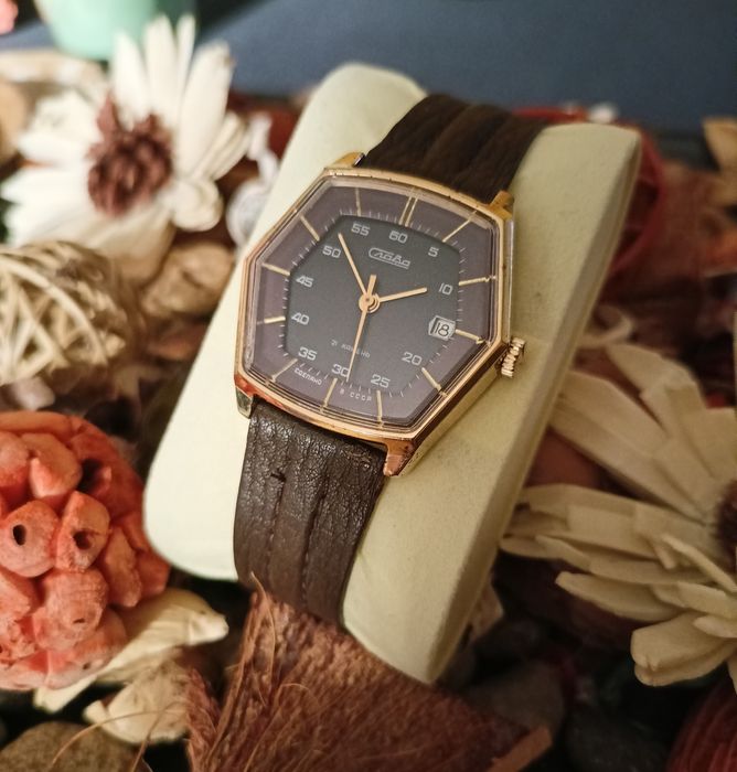Zegarek Slava heksagon mechaniczny