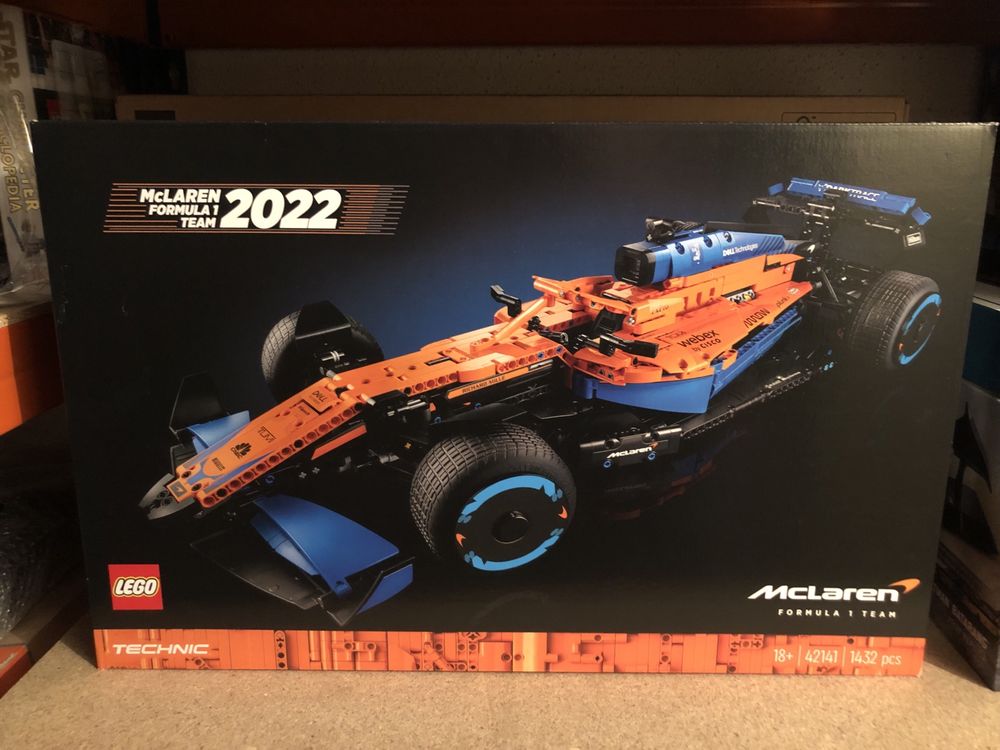 Lego 42141 McLaren Formula 1 Team 2022 Race Car