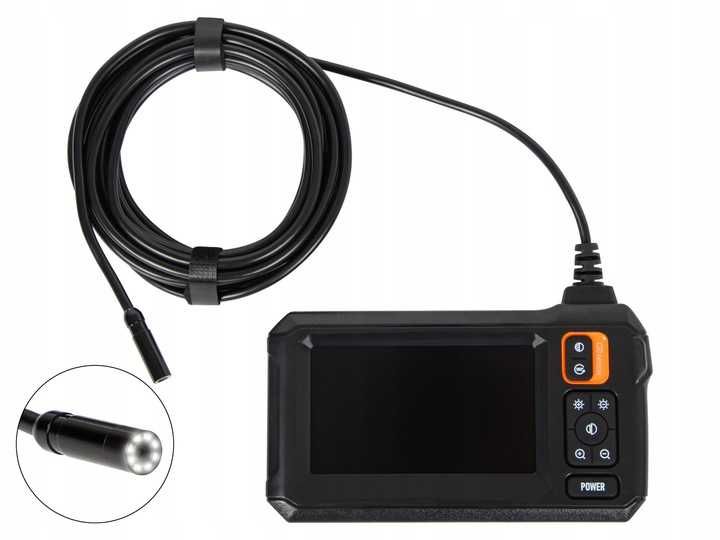 ZESTAW Kamera przemysłowa endoskopowa 5m inspekcyjna warsztatowa IP67