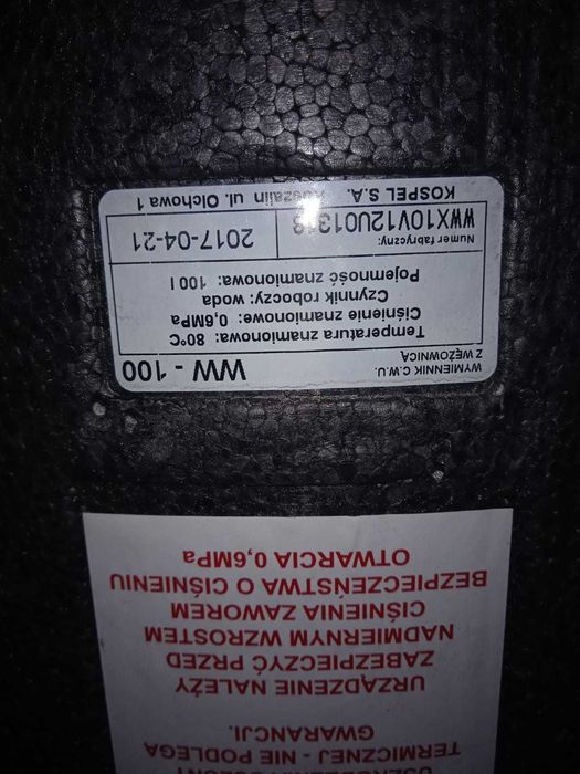 Wymiennik c.w.u. z wężownicą