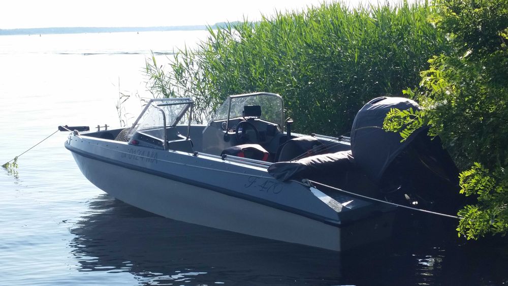 Продается новая лодка+ мотор Mercury 100