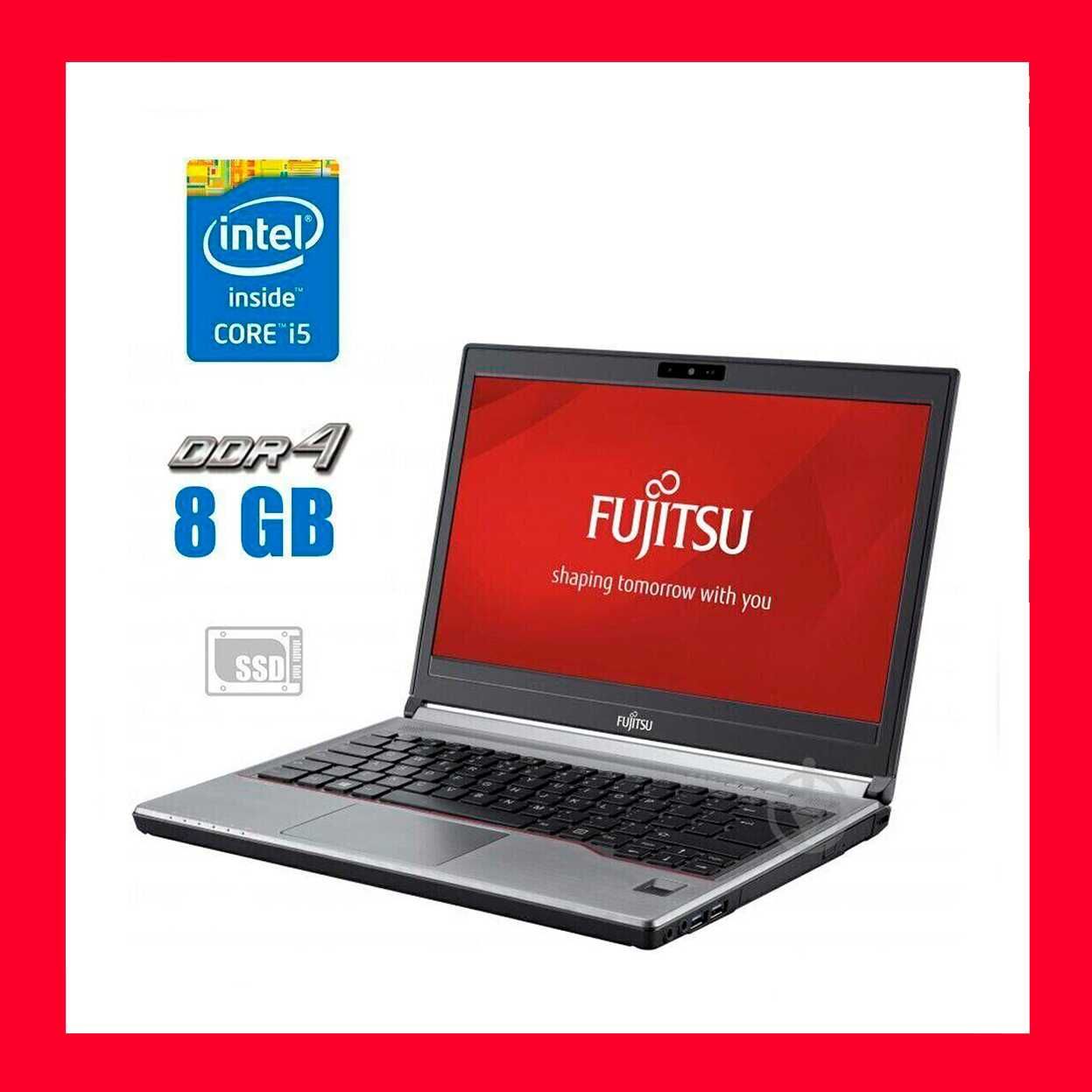 Ультрабук Fujitsu LifeBook E756/15.6/Core i5/8GB DDR4/256GB SSD/HD 520