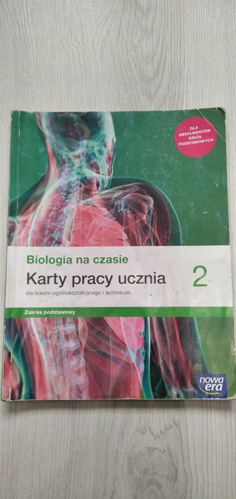 Karty pracy "Biologia na czasie 2"