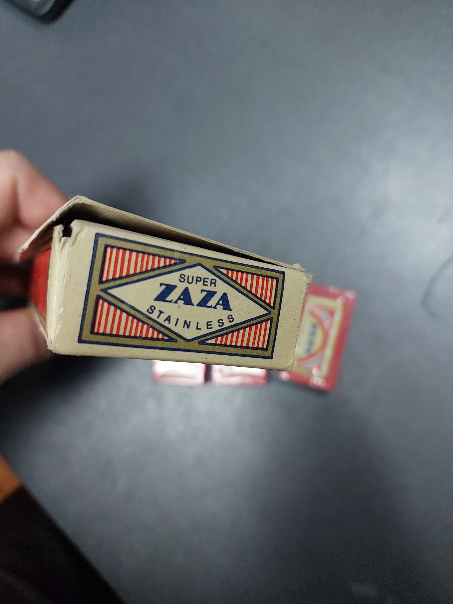 лезо для бритви za za турція stainless  (блок) нові