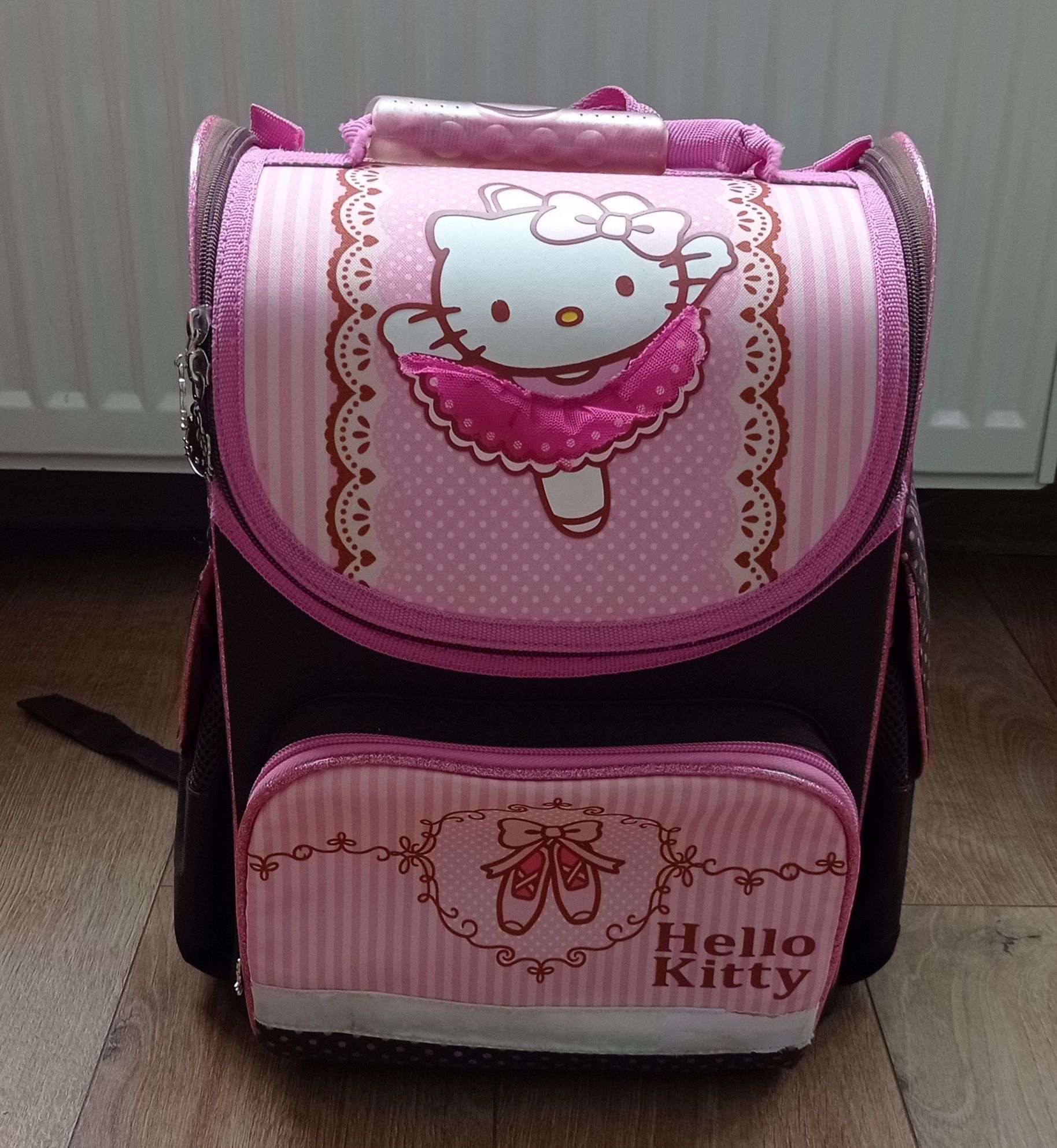 Портфель шкільный каркасний ортопедичний  Kite Hello Kitty