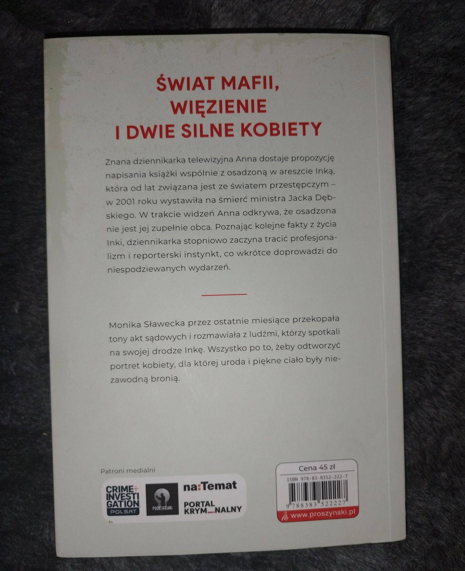 Książka "Niewinna Inka"