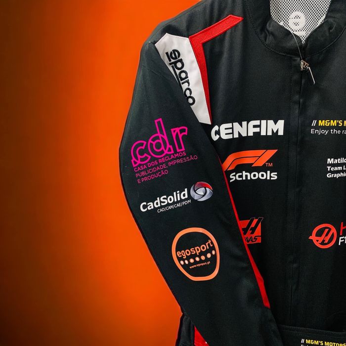 Macacões piloto de Corrida personalizados