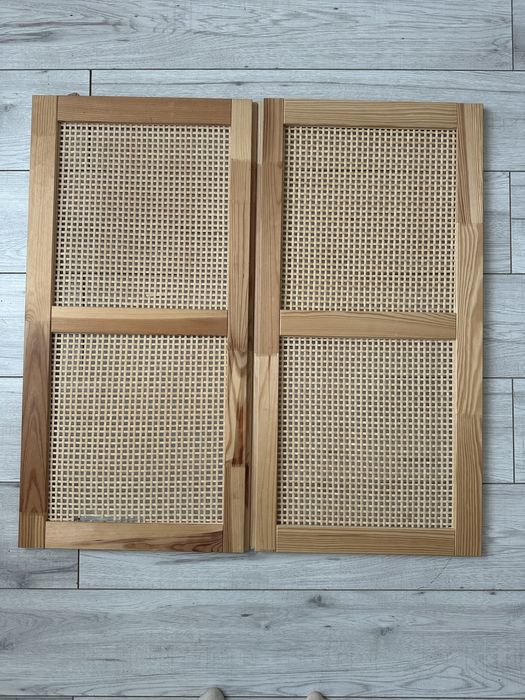 Rattanowe drzwiczki ivar ikea