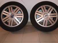 4 Felgi aluminiowe Ford z oponami Continental ecocontact 6 205/55 R16