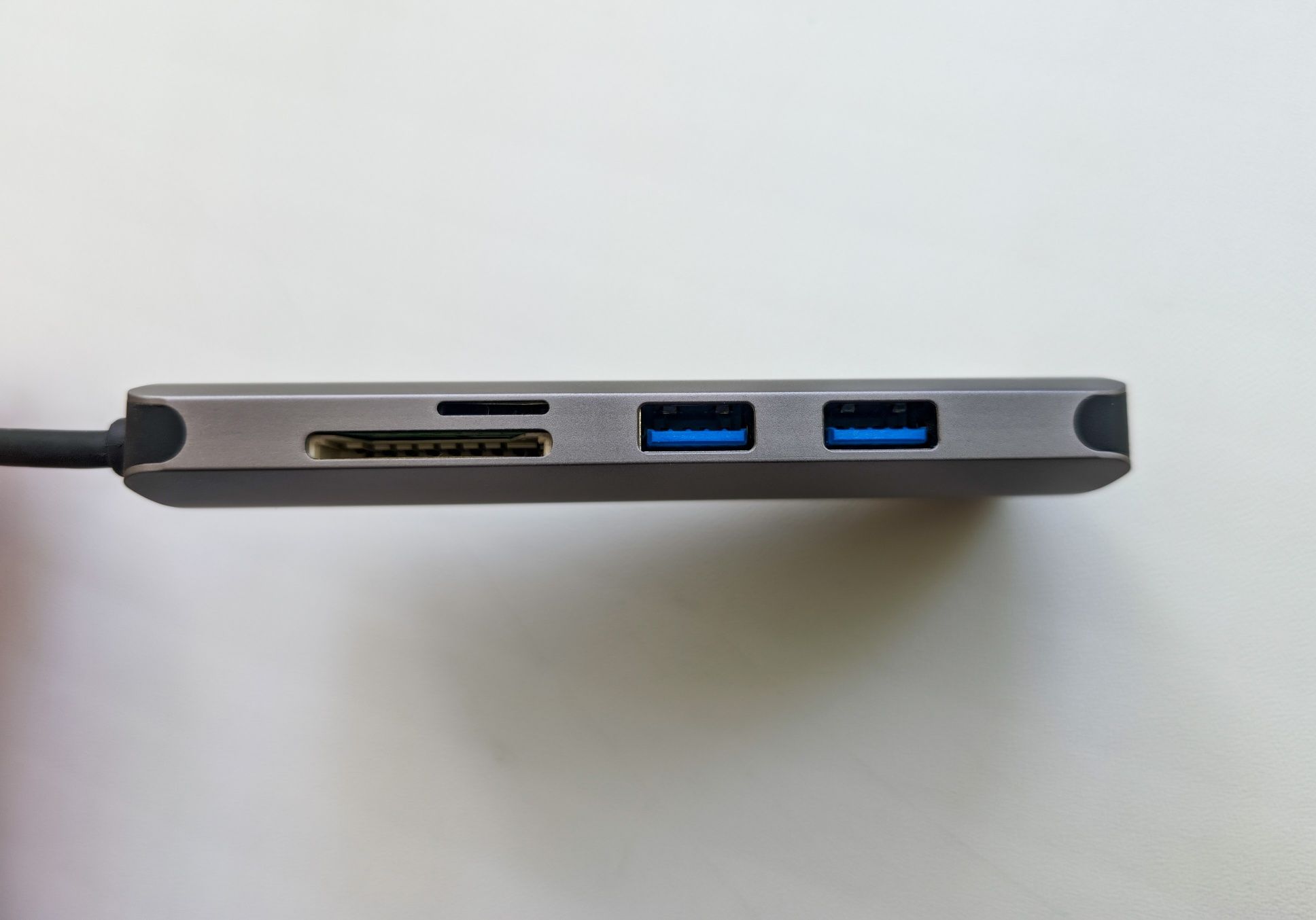 USB-хаб Vention Hub 6-in-1 USB 3.1 Type-C - кардрідер USB 3.0x3/SD/TF