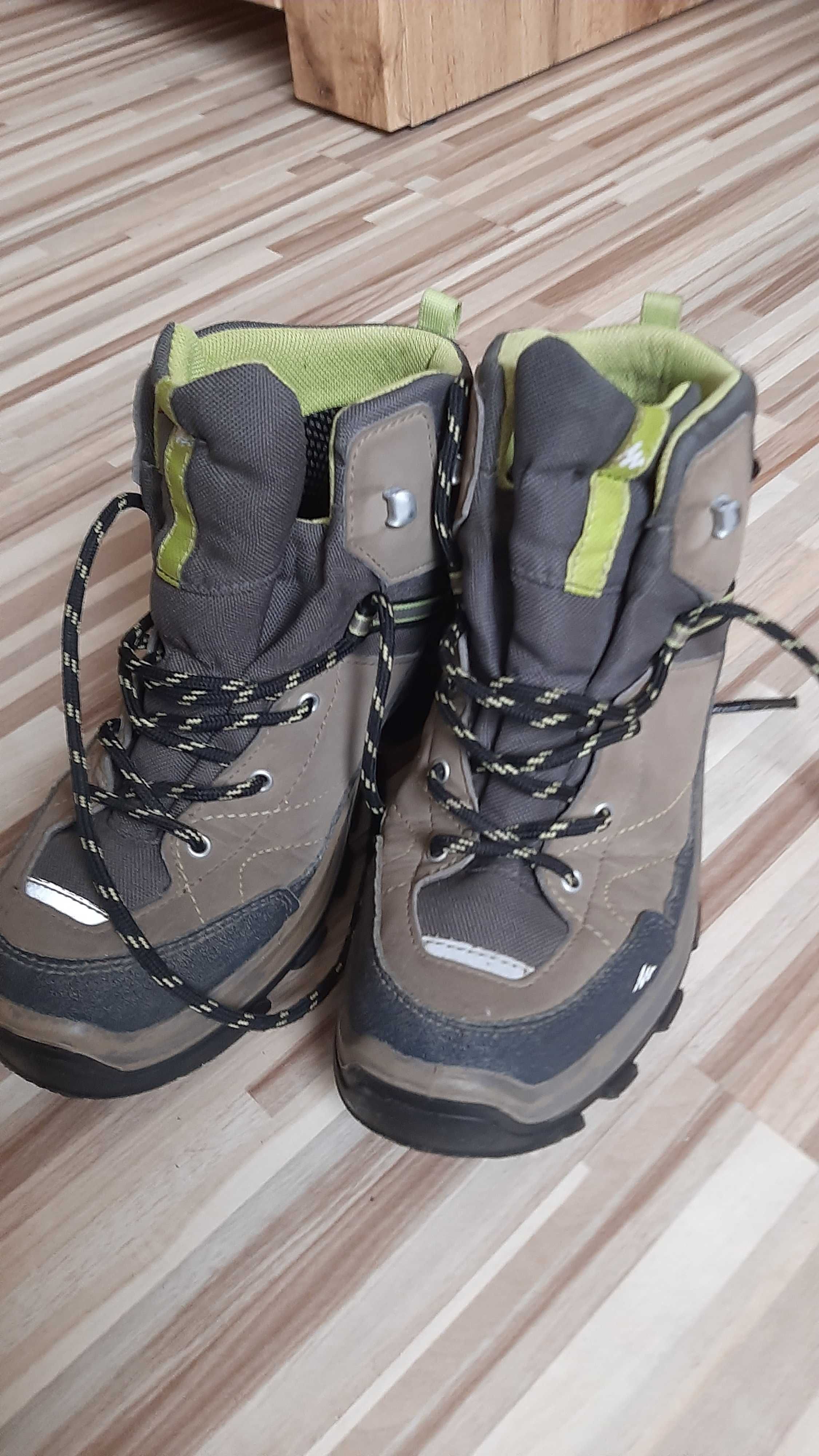 Buty trekkingowe quechua r.37 wodoodporne