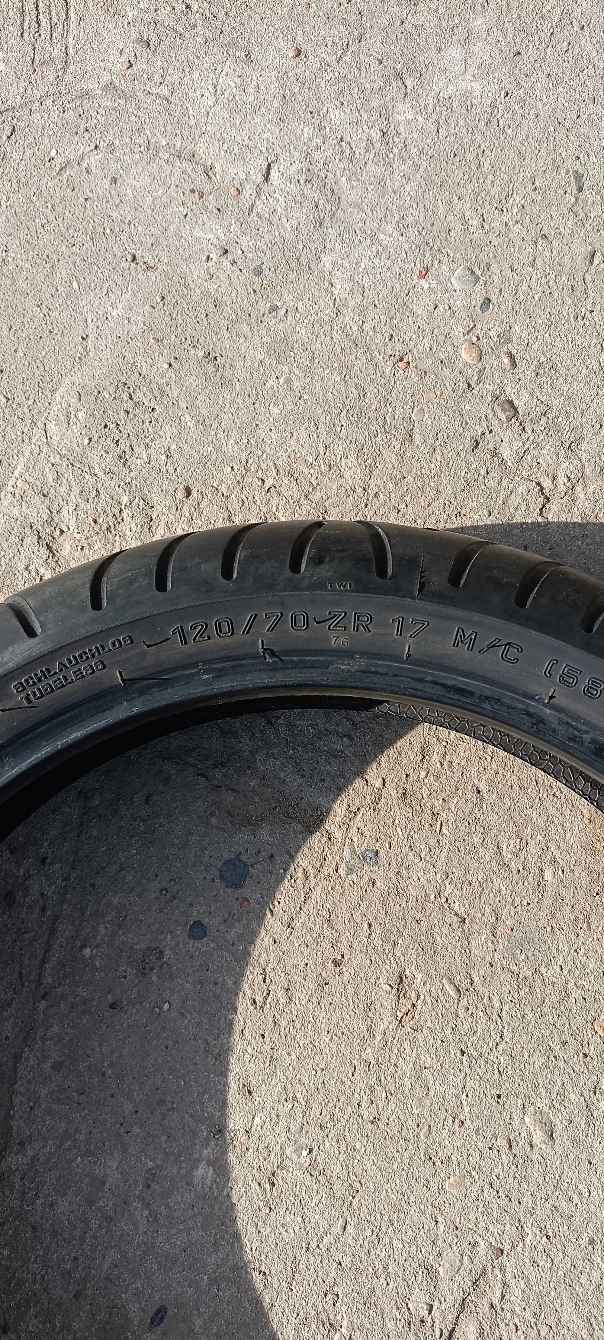 Opona 120/70R 17 motocyklowa