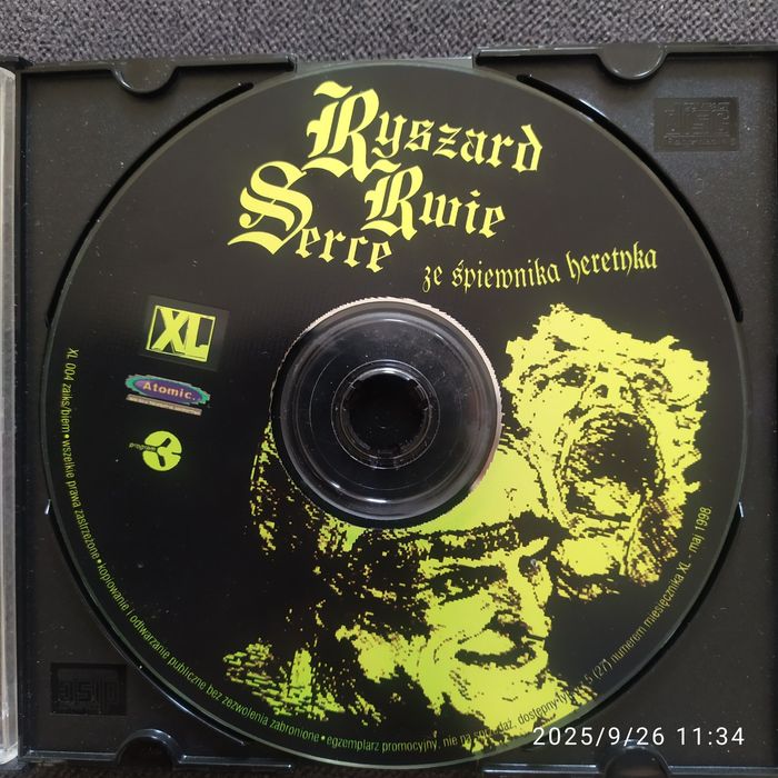 Ze śpiewnika heretyka.