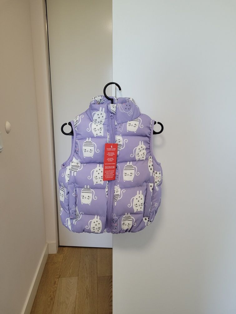 SMYK Cool Club Fioletowy Bezrękawnik w Koty r. 98
